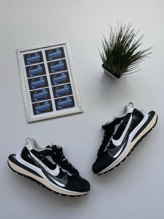 Кросівки nike sacai black/white