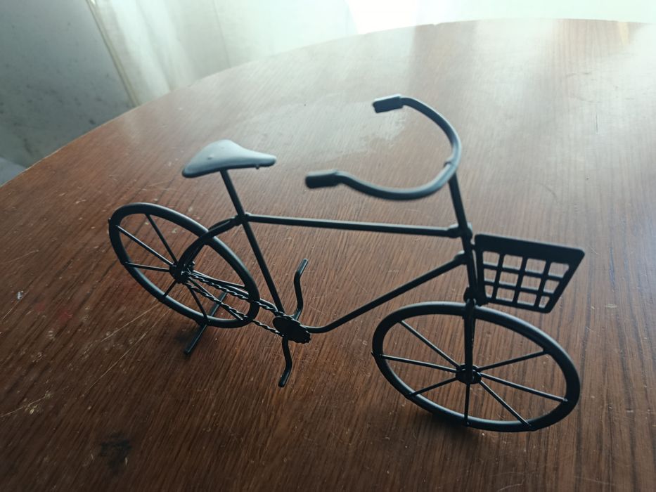 Peça decorativa bicicleta