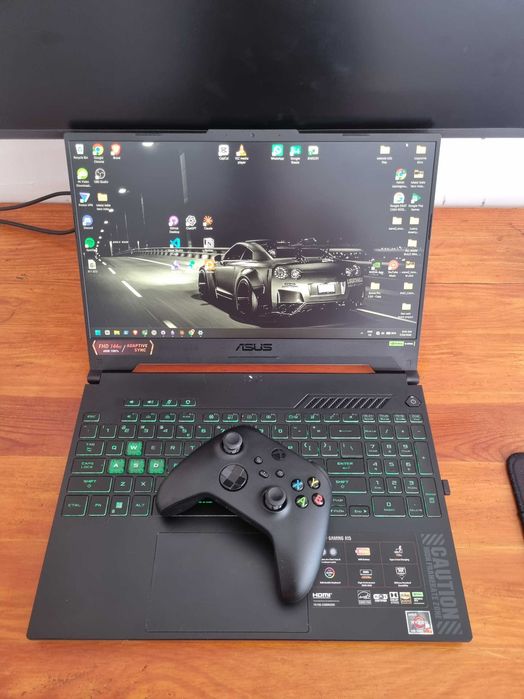 ASUS TUF Gaming A15 RTX 4060 Ryzen 7 16GB 512GB gratis pad Xbox / zamiana MacBook