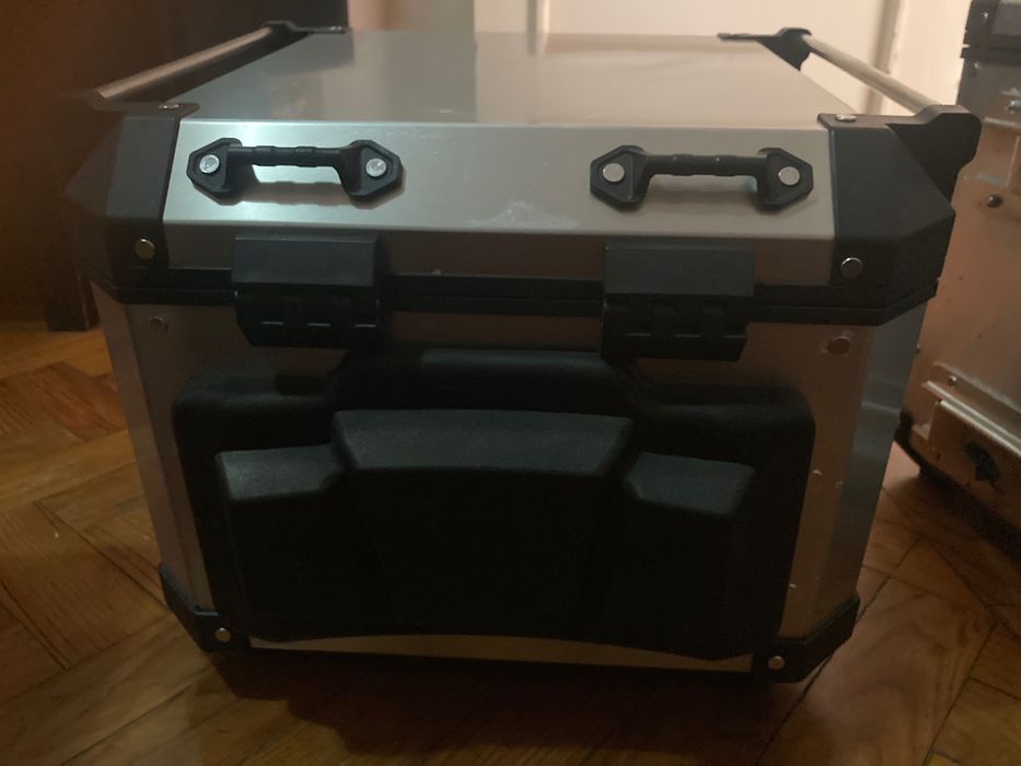Vendo 3 malas originais de alumínio Bennelli TRK 502x