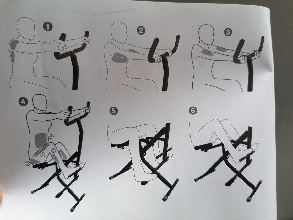 Maquina de exercícios