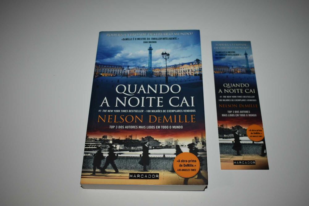 Livro “Quando a Noite Cai”, de Nelson DeMille