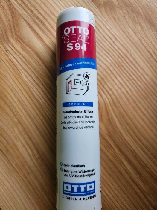 OTTO seal S 94 Silikon przeciwpożarowy neutralny b1 310ml