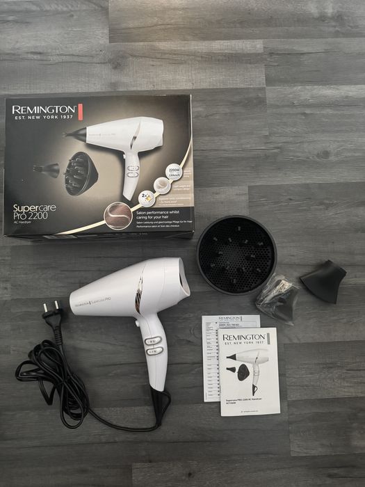 Suszarka do wlosow z jonizacją remingtown jak nowa