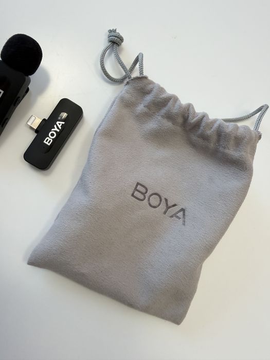 Mikrofon bezprzewodowy BOYA BY-V2 Lightning – do iPhone