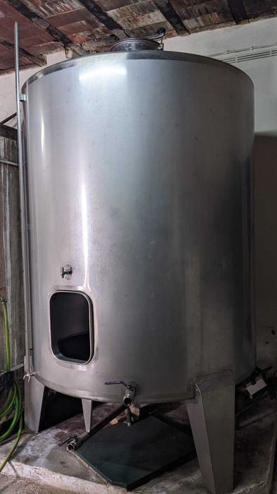 Depósito Inox 5000L para Vinho ou Outros Líquidos