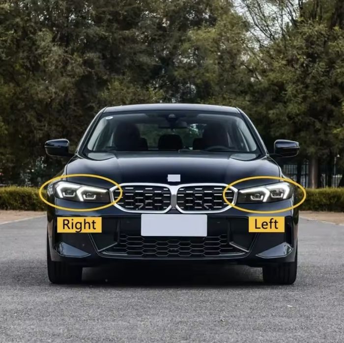 Vidro lente capa farol ótica BMW série 3 G20 G21
