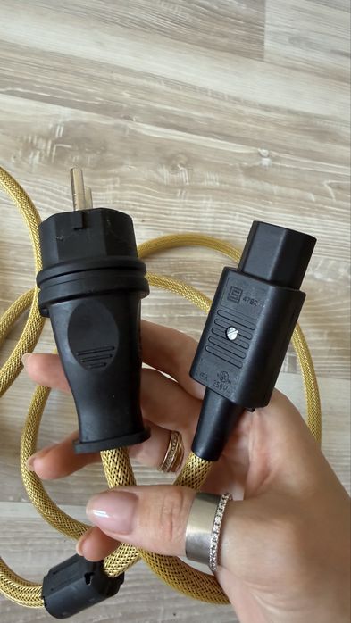Силовые кабели питания Hi-Fi / Audiophile C19 (Schuko - IEC C19) 1.5м и 2.5м