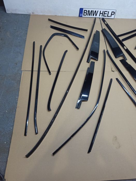 Шадов Лайн Черный Глянец БМВ Е70 Х5 shadow line BMW HELP