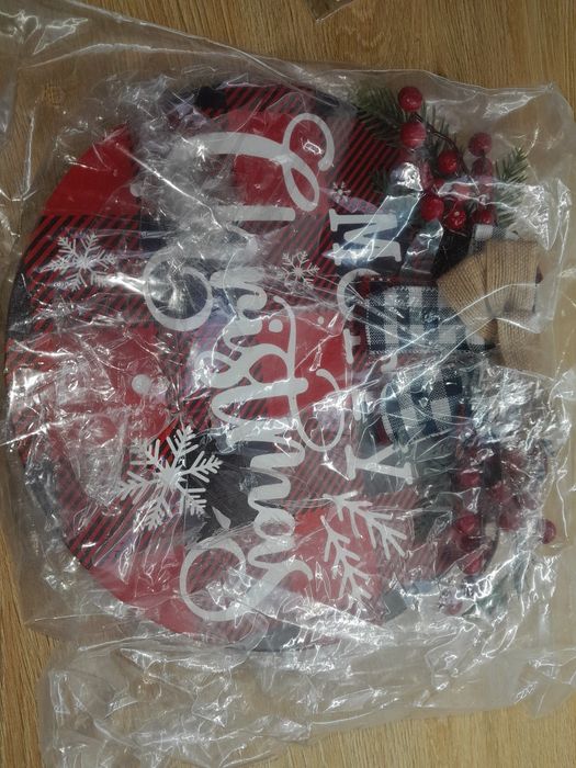 Ozdoba świąteczna do powieszenia merry chistmas 30cm