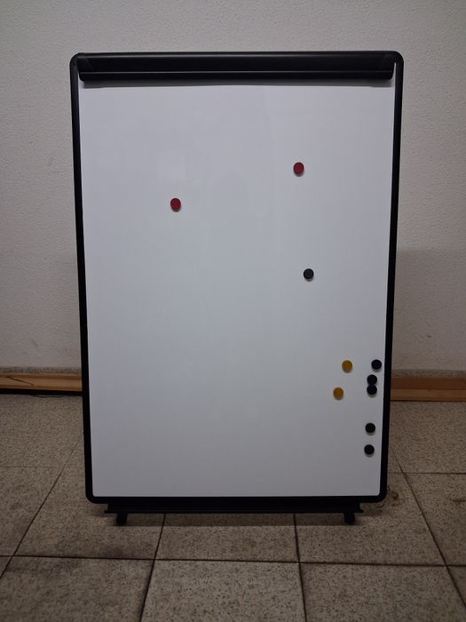 Quadro flipchart magnético