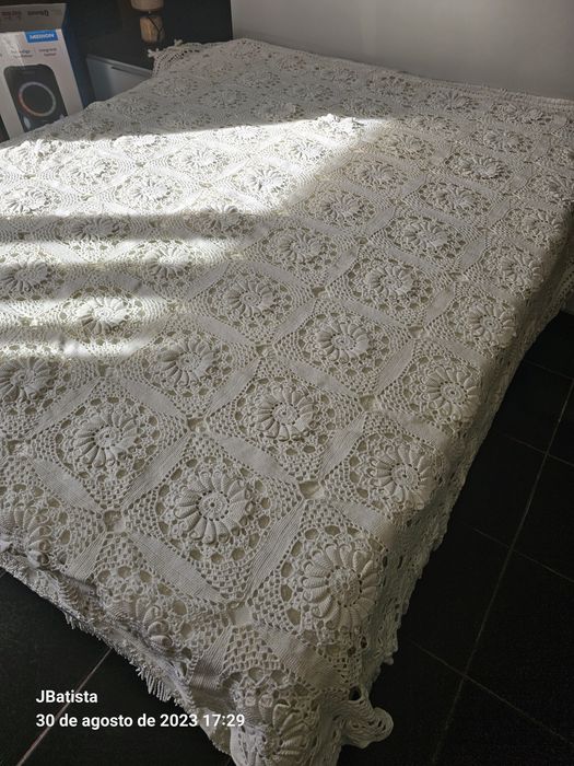 Lace Bedspread, Highly Detailed