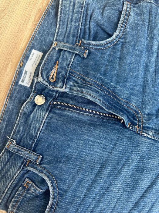 Spodnie Jeansy Bershka 34 wide leg