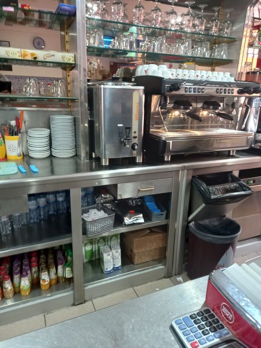 Leiteira Máquina de cafeteira.