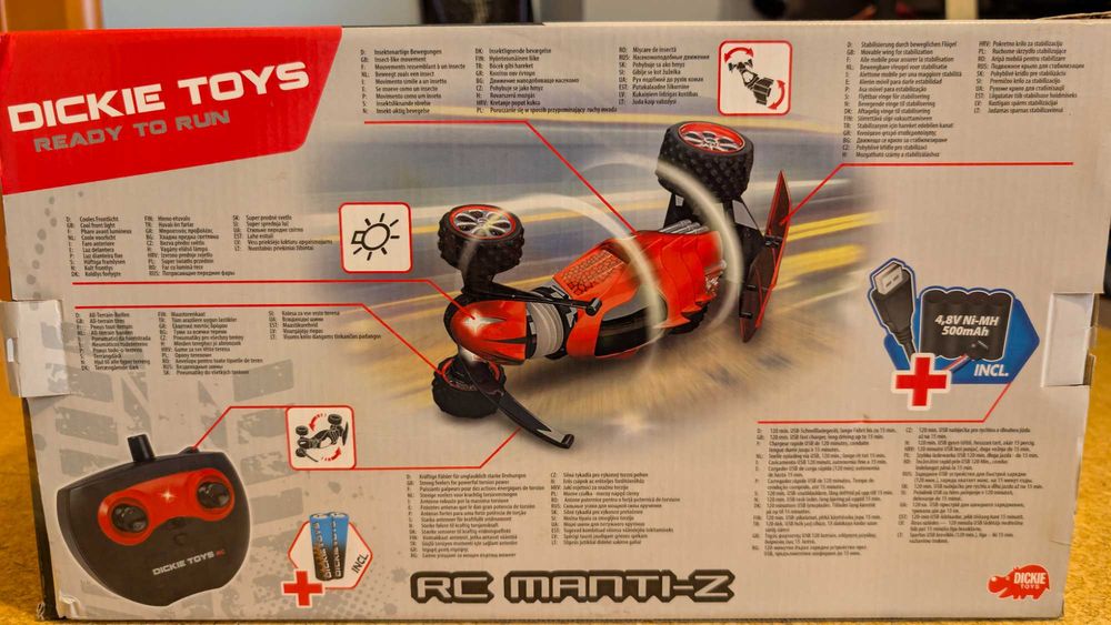 Auto zdalnie sterowane Manti-Z RC - Dickie Toys