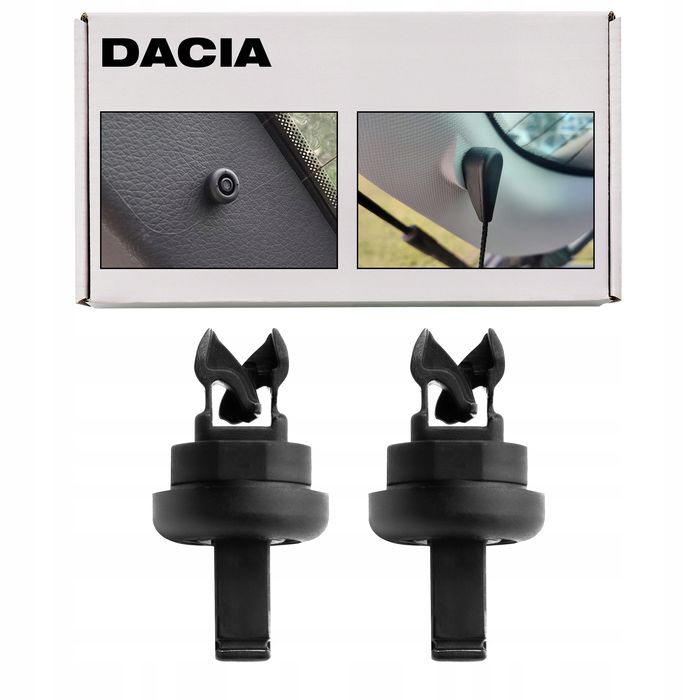 mocowanie tylnej półki spinka klips kołek komplet 2 sztuki dacia