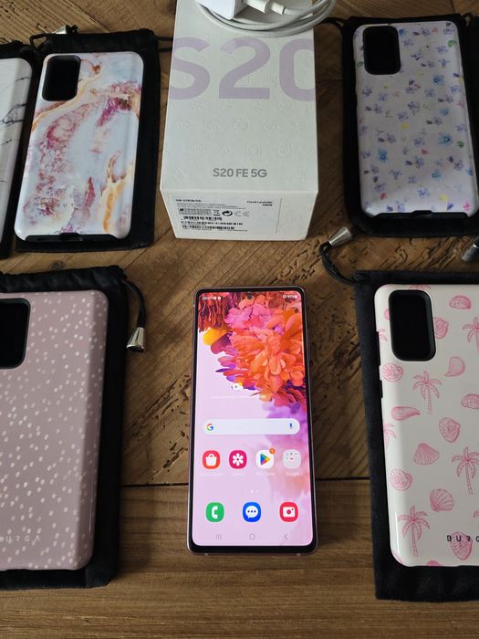 Samsung S20 FE + 7 capas burga + película