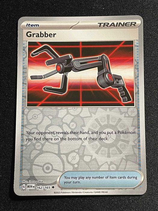 Carta Pokémon 151 Grabber 161/165