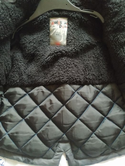 Kurtka szara w dinozaury FF 12/18 miesiecy