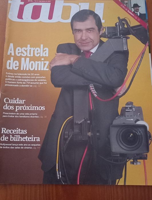 José Eduardo Moniz 2001 a 2014 três revistas e conteúdos