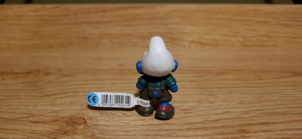 Schleich smerf w bawarskim stroju figurka unikat wycofany z 1999 r.