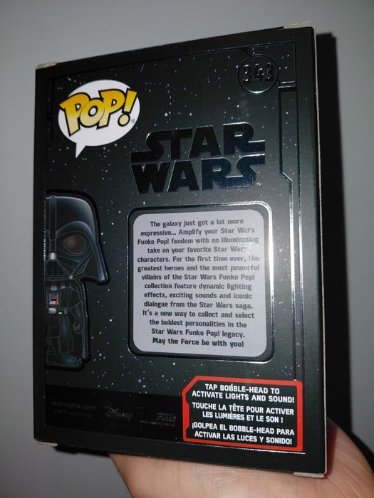 Funko Pop Star Wars Darth Vader Lights & Sound 343