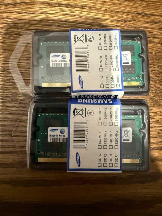 Оперативна память ноутбука DDR3 16Gb 2x8Gb Samsung 12800S нова