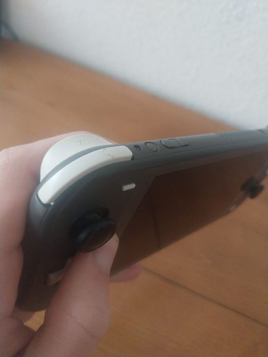Nintendo switch lite cinza