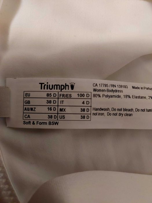 Body modelujące Triumph 85d