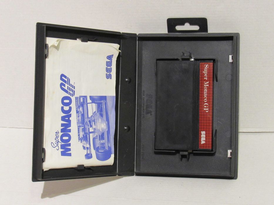 Jogo Sega Master System Super Monaco GP completo