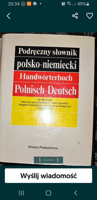 Duży słownik polsko-niemiecki