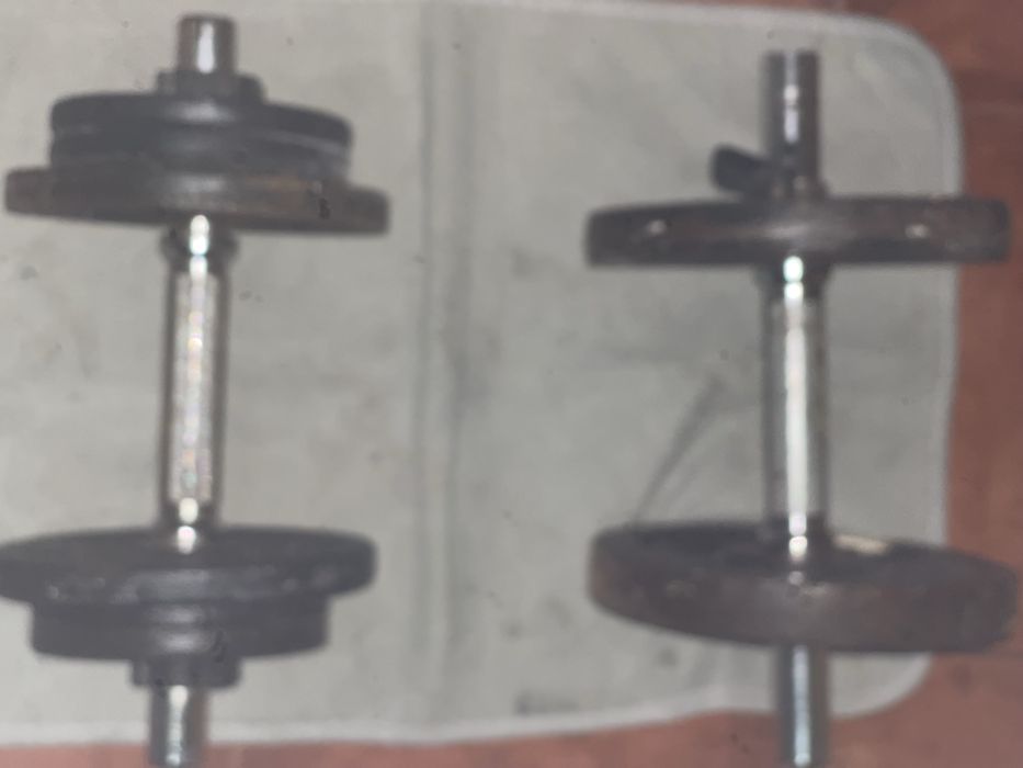 2 halteres, suporte top case honda forza