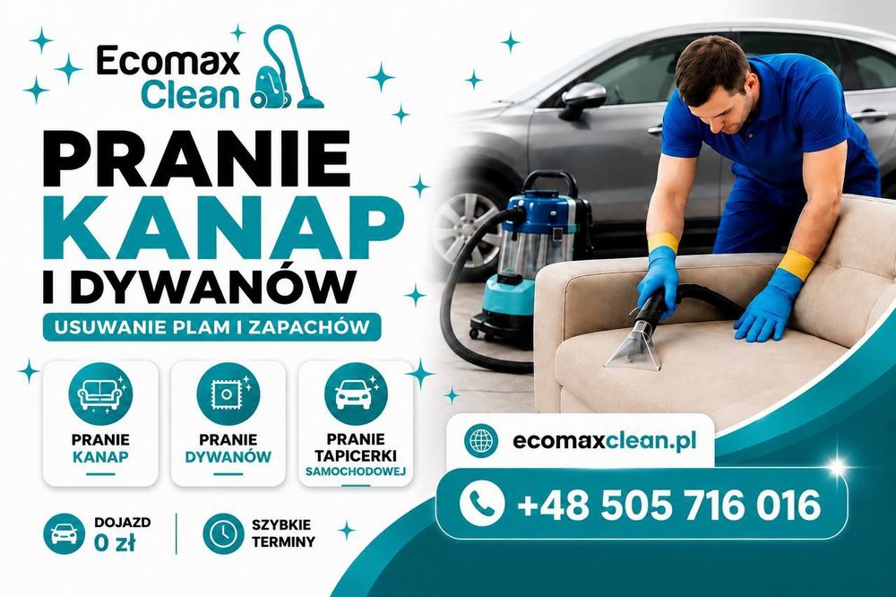 Profesjonalne Pranie Czyszczenie Tapicerki Meblowej Samochodowej