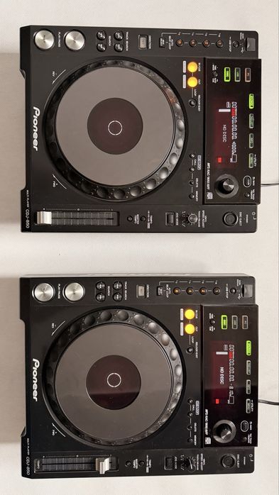 Para Pioneer CDJ-850 / Stan BDB / Okablowanie / Case