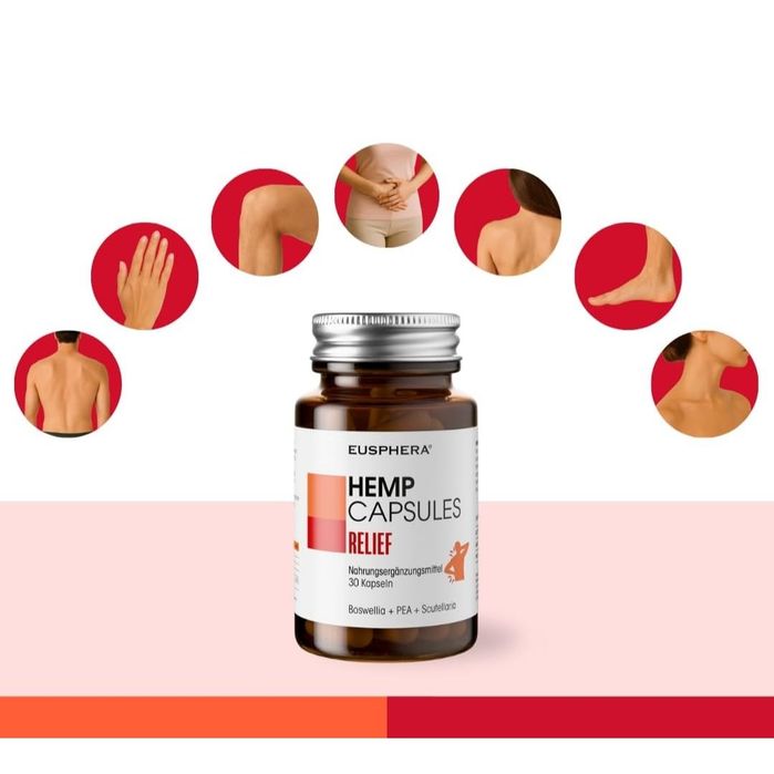 Suplement na stawy EUSPHERA EU4DOL Plus+ - Boswellia PEA - 30 kaps