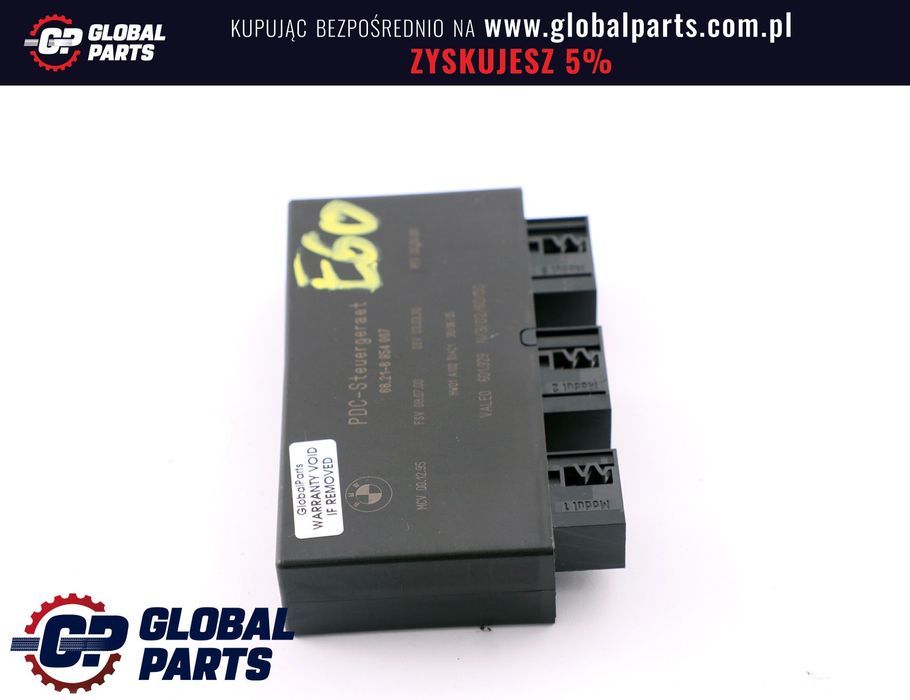 BMW E60 E61 E63 E65 Moduł Sterownik PDC Parkowania