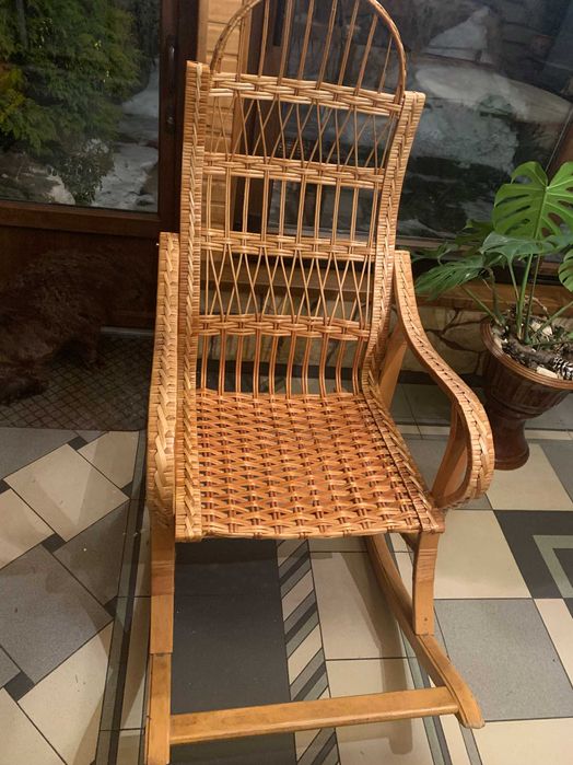 крісло гойдалка релакс з ротангу Папасан