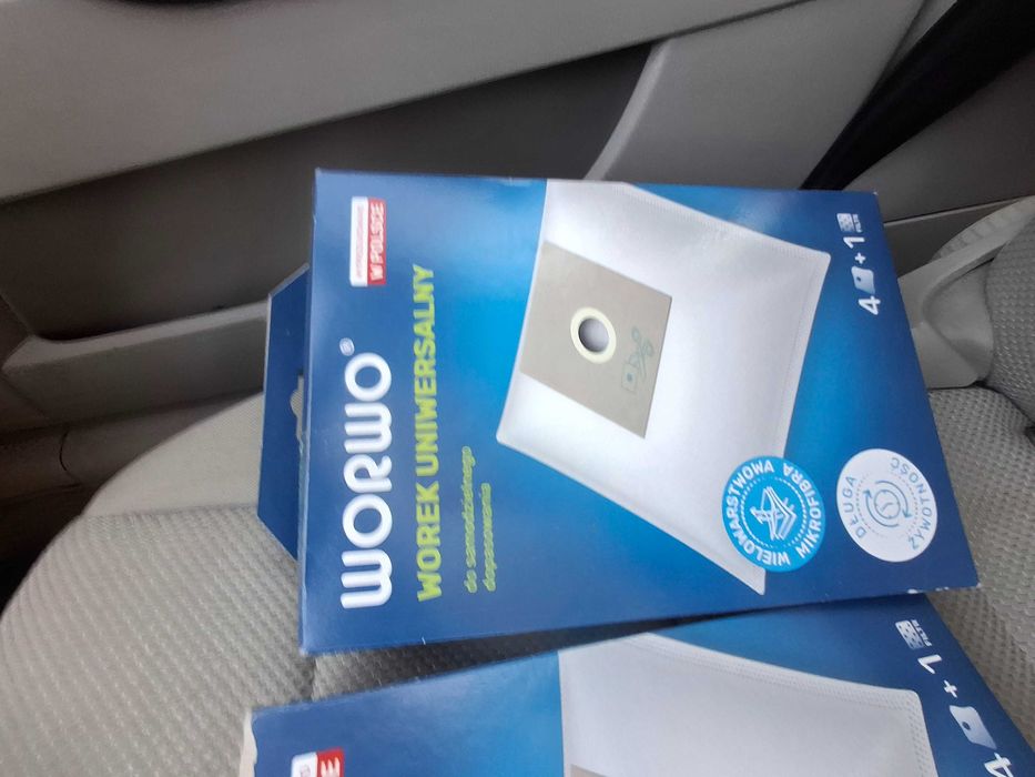 Worki uniwersalne Worwo. Do odkurzaczy, 2,5 paczki.