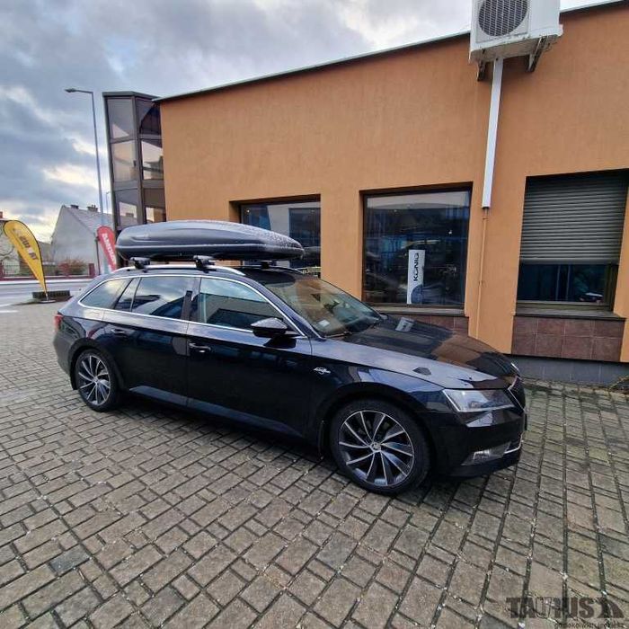 Hapro Traxer 8.6 Box dachowy czarny matowy