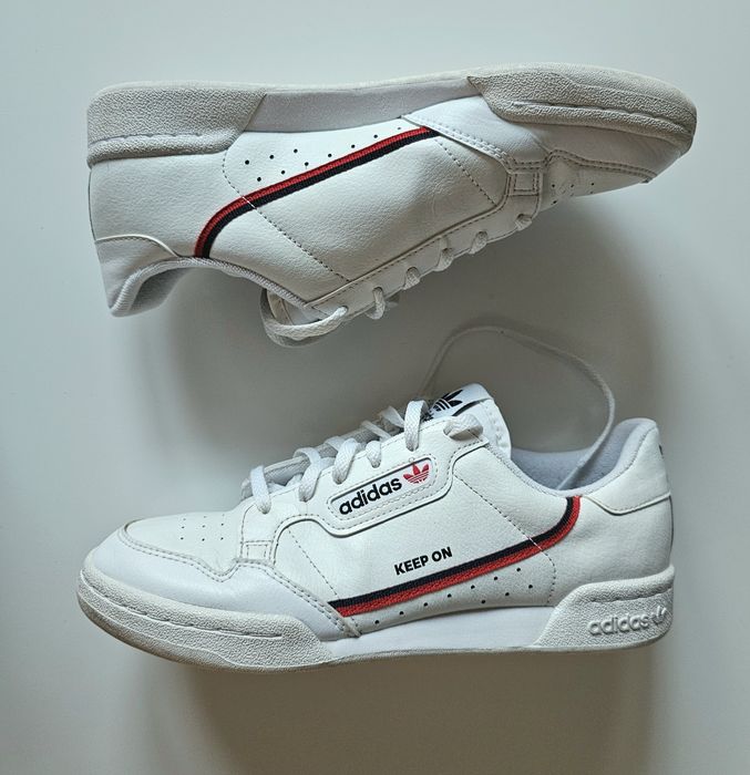 Adidas Continental 80 rozm 38 2/3 białe buty sportowe damskie męskie