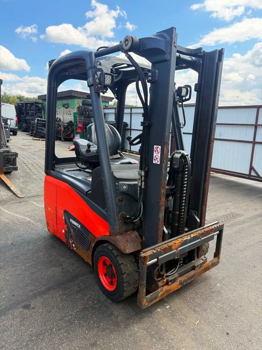 wózek widłowy elektryczny LINDE E14-02 EVO 1400kg 2.80m wolny skok przebieg 2700mtg 2020' rok