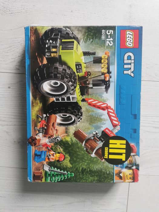 LEGO City 60181 - Traktor leśny