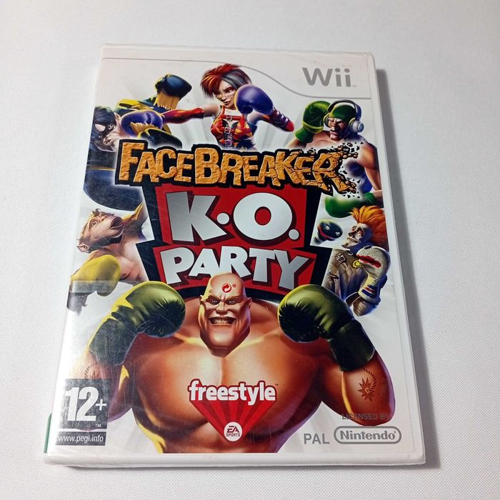 Facebreaker K. O. Party (Nintendo Wii) PAL - Selado