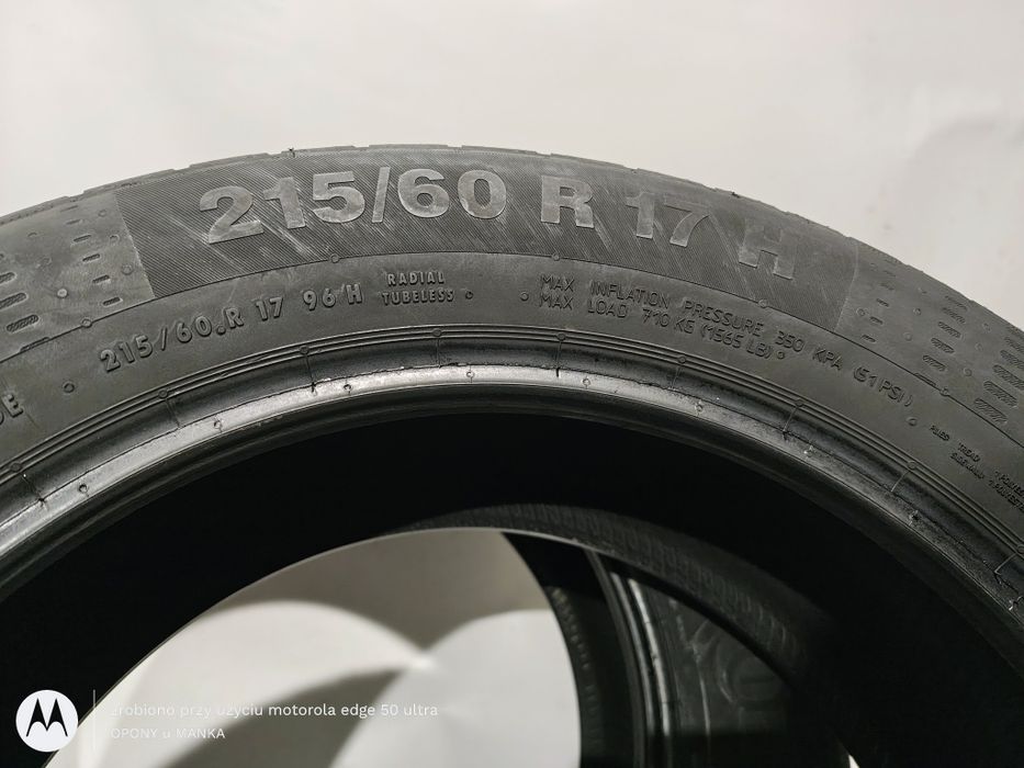 215/60/17 Continental ContiEcoContact 5 215/60R17 Opony Letnie DOT 2023