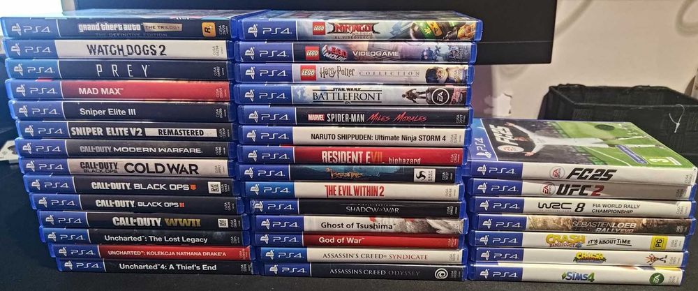 Gry na ps4 playstation4