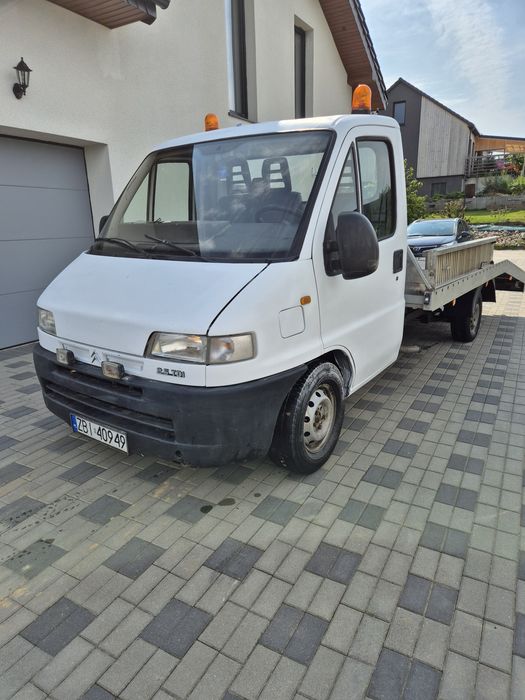 Citroen Jumper Autolaweta, minikoparka