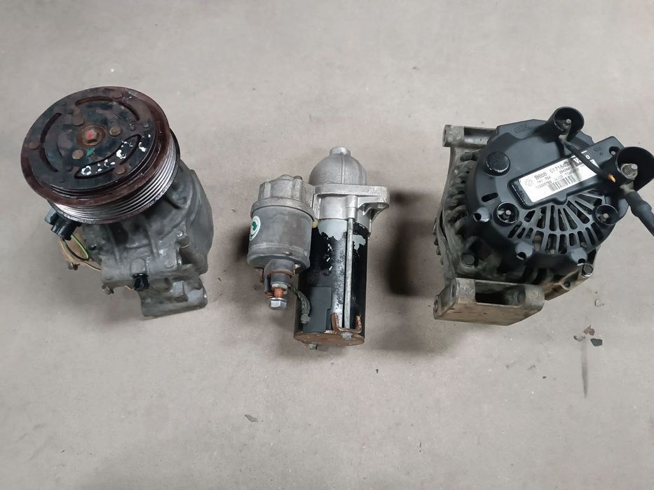 Alternador/motor arranque/compressor AC-Fiat Punto II 1.3 MultiJet