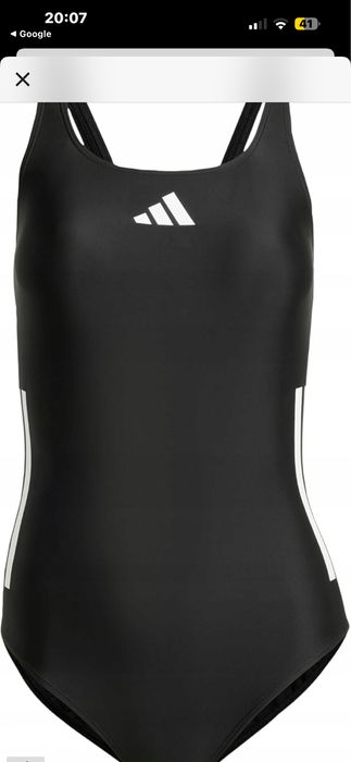 Adidas kostium jednoczesciowy czarny !