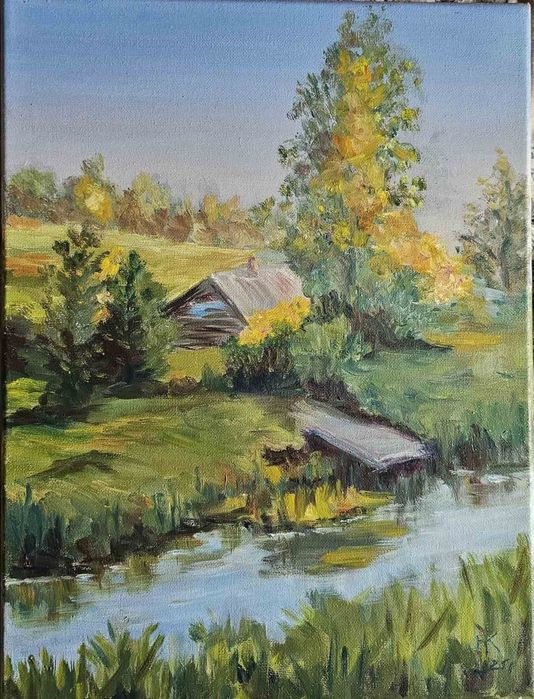 Картина пейзаж маслом