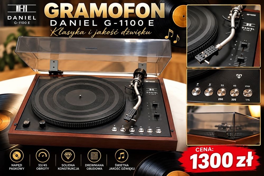 Gramofon Daniel Unitra Okazja